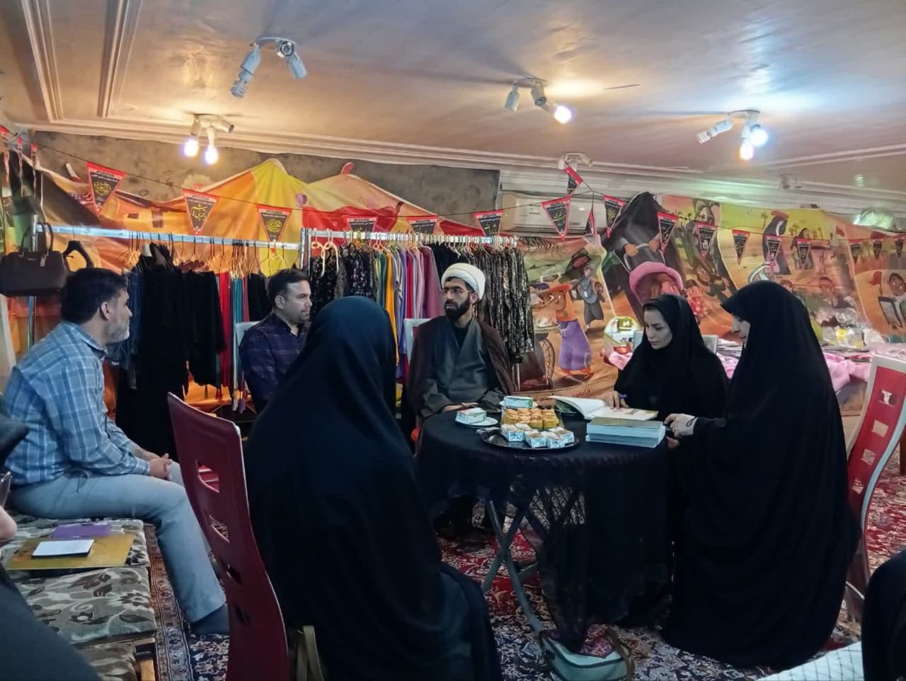 بازديد کارشناسان ستاد کانونهاي مساجد خوزستان از کانون «ياس فاطمي»